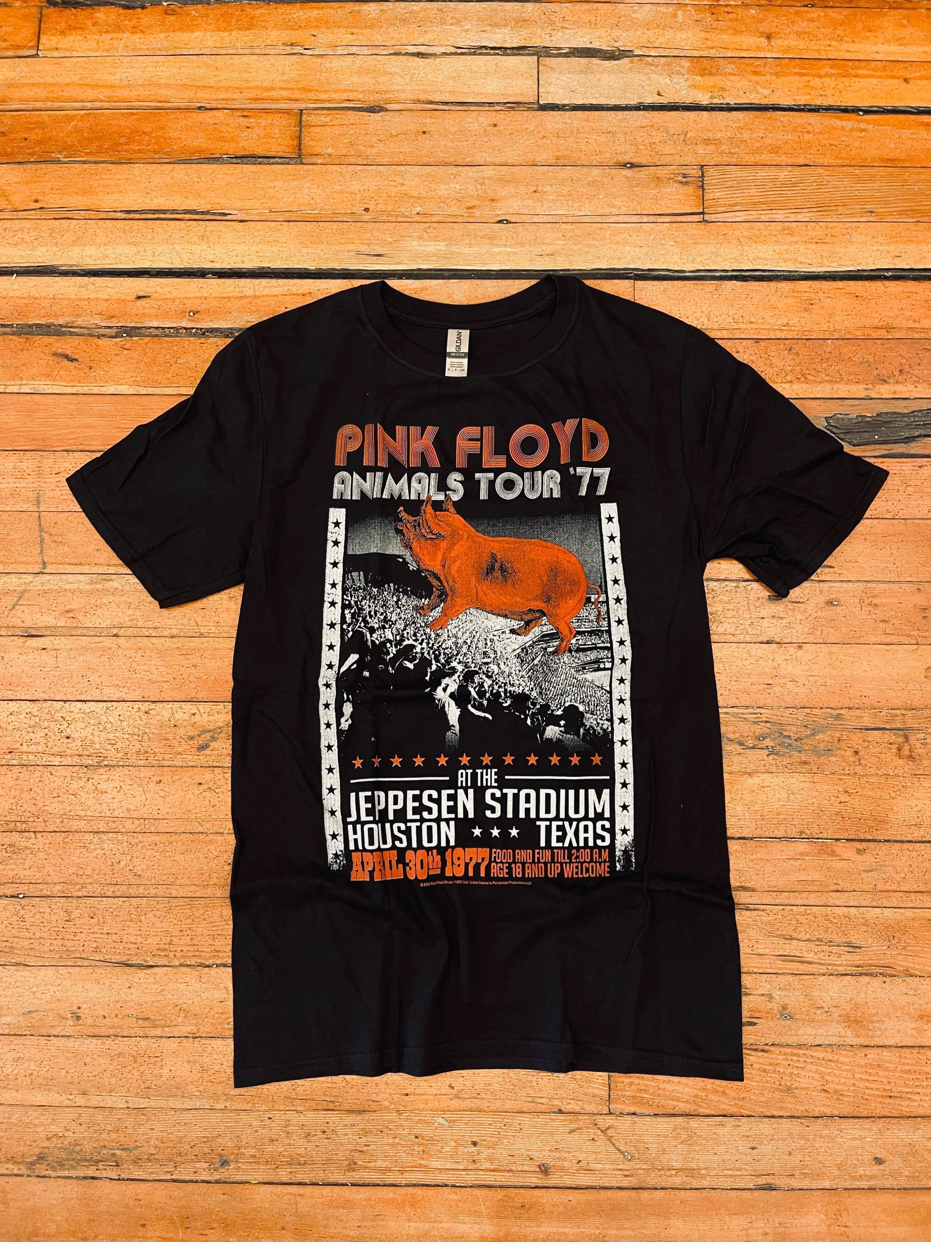 Pink Floyd Animals Tour Tee – Gold Dogs