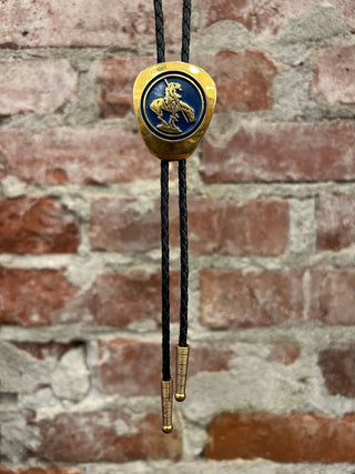 Golden Cowboy Bolo Tie