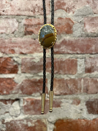 Vintage Jasper Bolo Tie