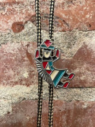 Rainbow Dancer Bolo Tie