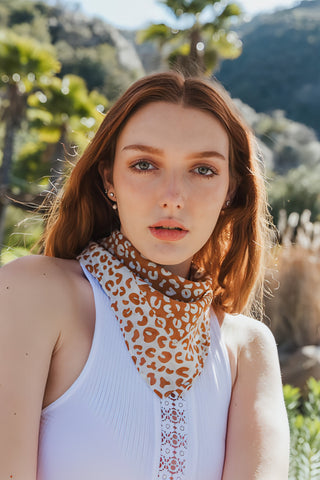 Animal Print Bandana