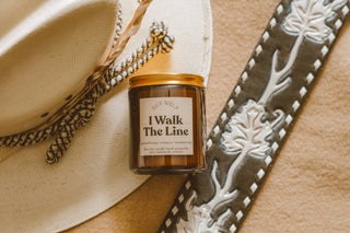 I Walk the Line Candle