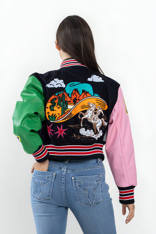 Wild & Free Varsity Jacket