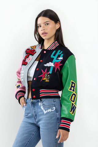 Wild & Free Varsity Jacket