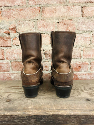 Frye Genuine Leather Harness Cowboy Boot Women's Size 6.5