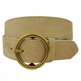 Hold Up Suede Leather Belt