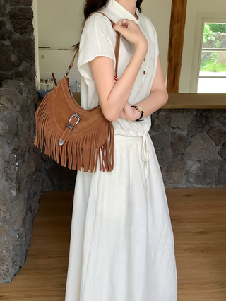 OutLaw Fringe Buckle Bag