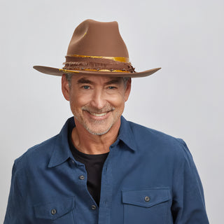 Ralston Cowboy Felt Hat Brown