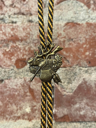 Metal Hunting Bolo Tie