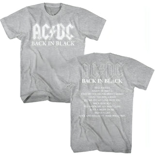 ACDC Back in Black T-Shirt