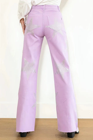 Ziggy Star Rhinestone Pants