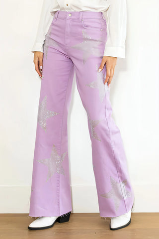 Ziggy Star Rhinestone Pants