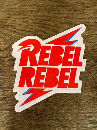 David Bowie Rebel Rebel Sticker