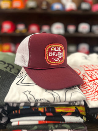 Olde English Patch Trucker Hat