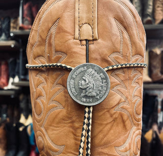 1877 Coin Bolo Tie