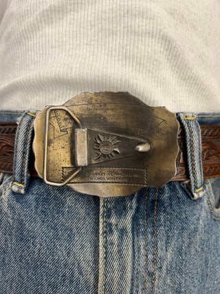 Eagle Second Amendment Belt Buckle