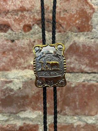 Praying Cowboy Bolo Tie