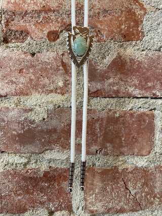 Arrowhead Amazonite Bolo Tie