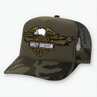 HD Eagle Trucker Hat