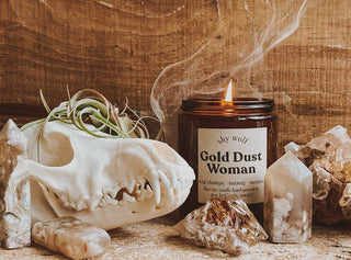 Gold Dust Woman Candle