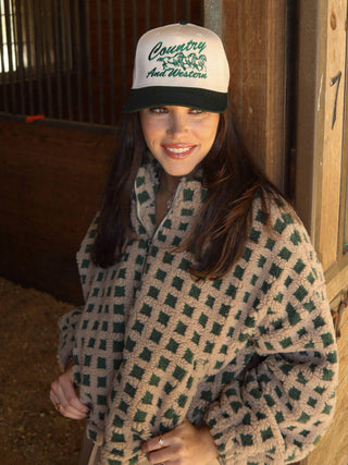 Country and Western Two Tone Trucker Hat