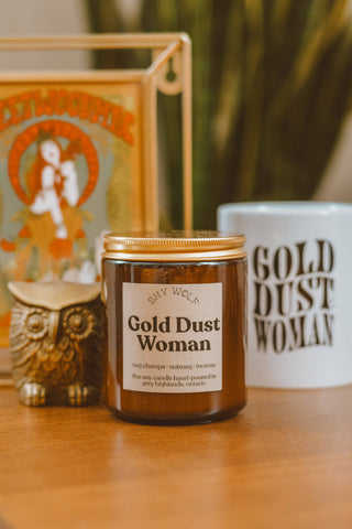 Gold Dust Woman Candle