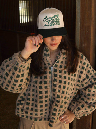 Country and Western Two Tone Trucker Hat