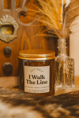 I Walk the Line Candle